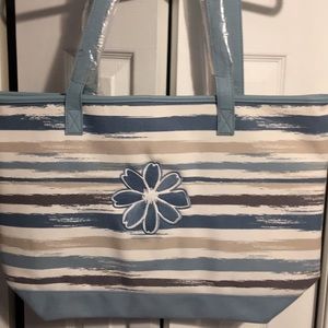 Thirty-one brush strokes beach bag. NEW.